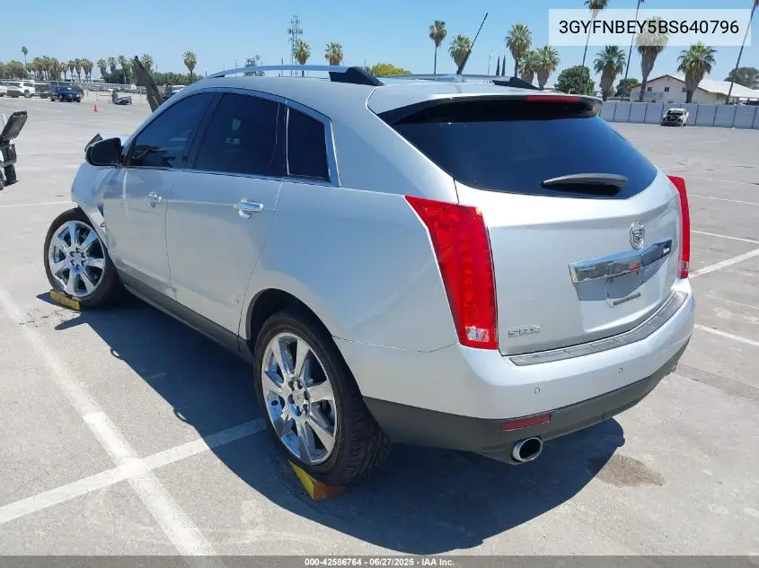 2011 Cadillac Srx Performance Collection VIN: 3GYFNBEY5BS640796 Lot: 42586764