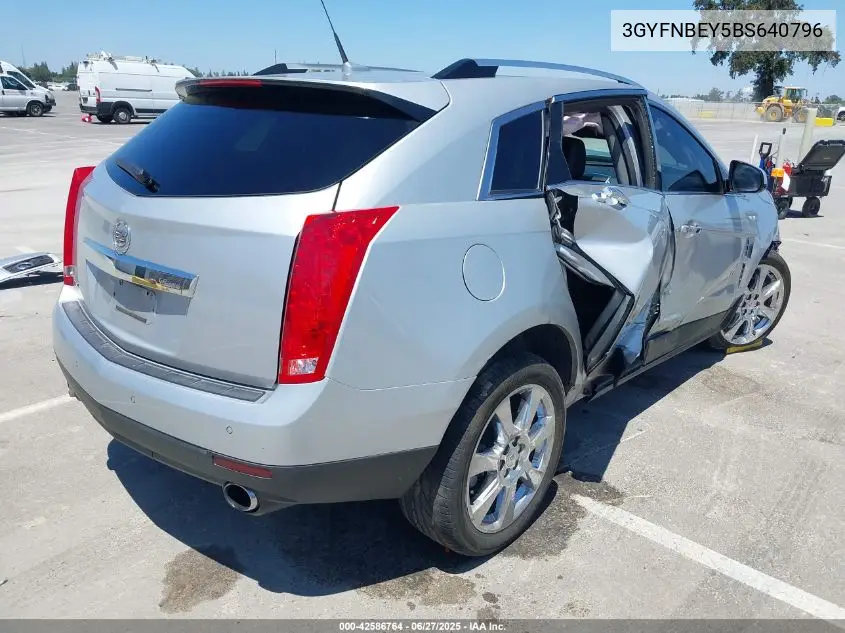 2011 Cadillac Srx Performance Collection VIN: 3GYFNBEY5BS640796 Lot: 42586764