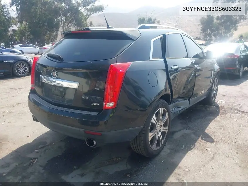 2012 Cadillac Srx Premium Collection VIN: 3GYFNCE33CS603323 Lot: 42573173