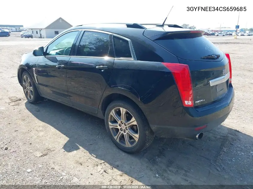 2012 Cadillac Srx Performance Collection VIN: 3GYFNEE34CS659685 Lot: 42814319
