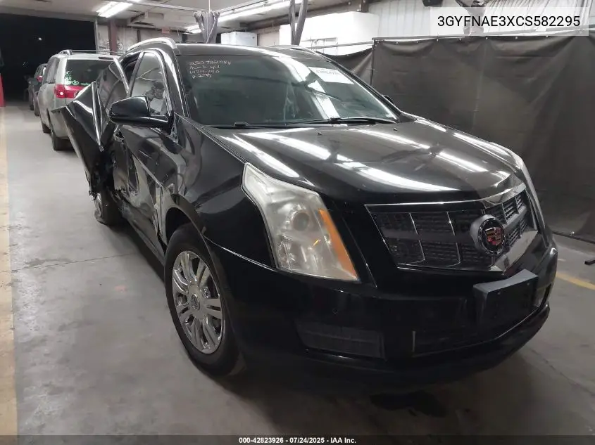 2012 Cadillac Srx Luxury Collection VIN: 3GYFNAE3XCS582295 Lot: 42823926