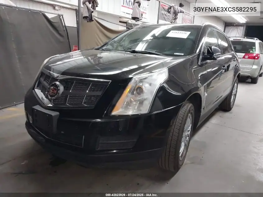 2012 Cadillac Srx Luxury Collection VIN: 3GYFNAE3XCS582295 Lot: 42823926