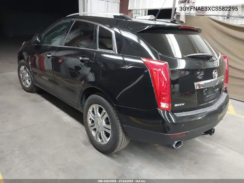 2012 Cadillac Srx Luxury Collection VIN: 3GYFNAE3XCS582295 Lot: 42823926