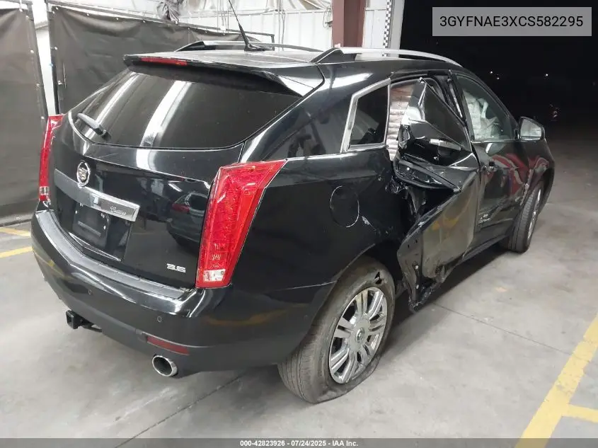 2012 Cadillac Srx Luxury Collection VIN: 3GYFNAE3XCS582295 Lot: 42823926