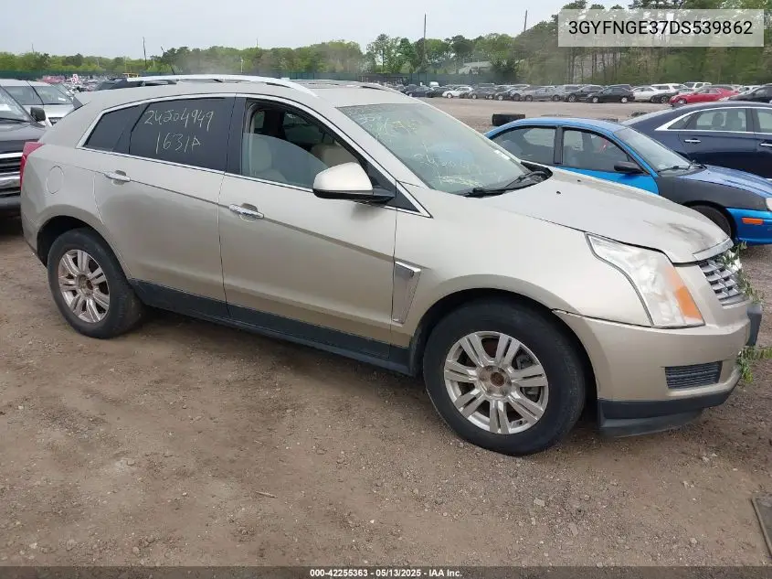 2013 Cadillac Srx Luxury Collection VIN: 3GYFNGE37DS539862 Lot: 42255363