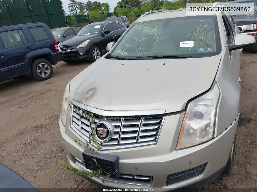 2013 Cadillac Srx Luxury Collection VIN: 3GYFNGE37DS539862 Lot: 42255363