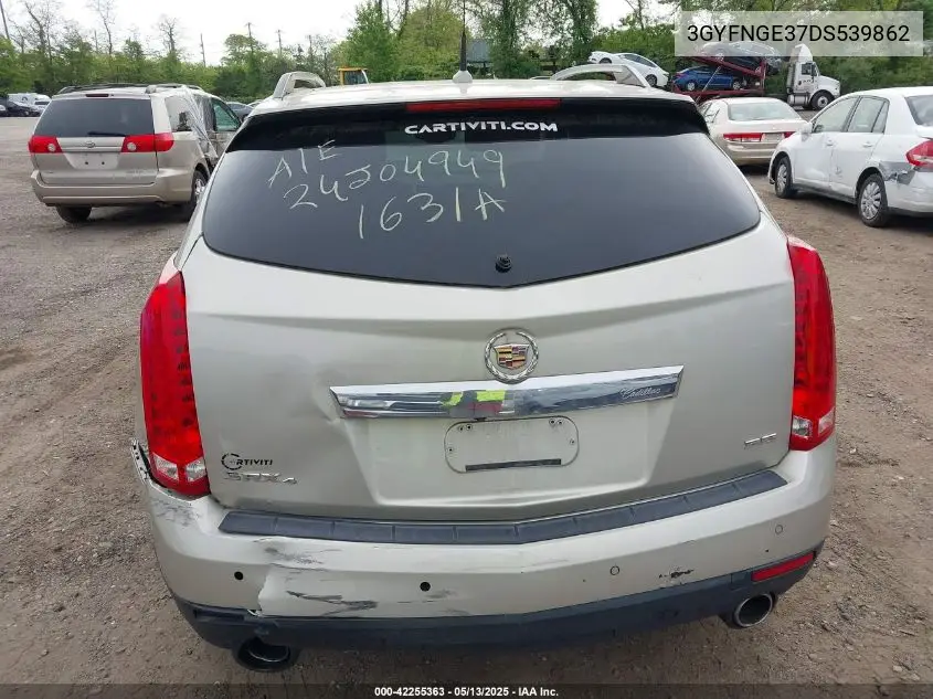 2013 Cadillac Srx Luxury Collection VIN: 3GYFNGE37DS539862 Lot: 42255363