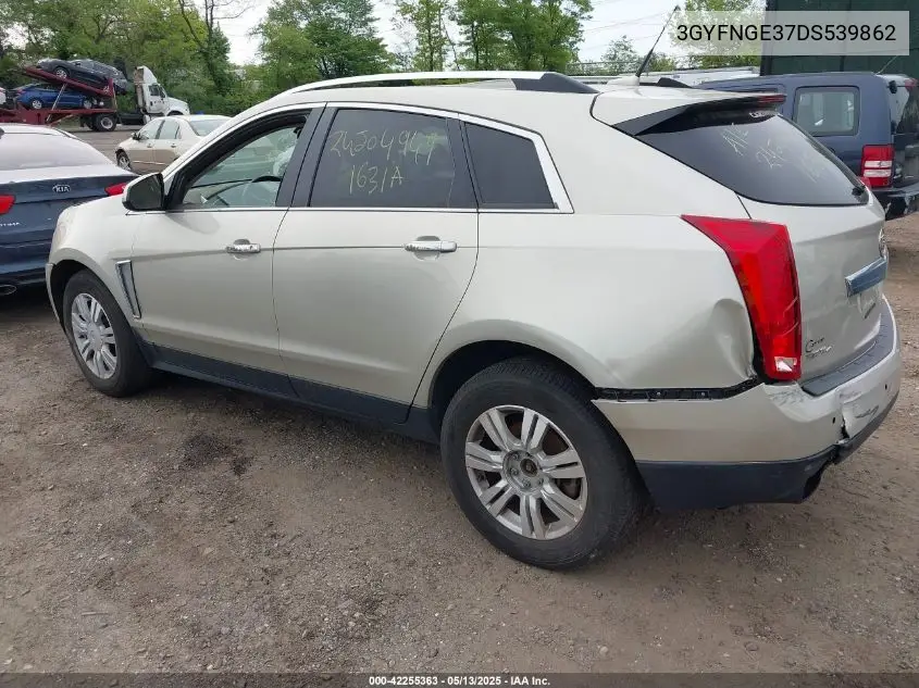 2013 Cadillac Srx Luxury Collection VIN: 3GYFNGE37DS539862 Lot: 42255363