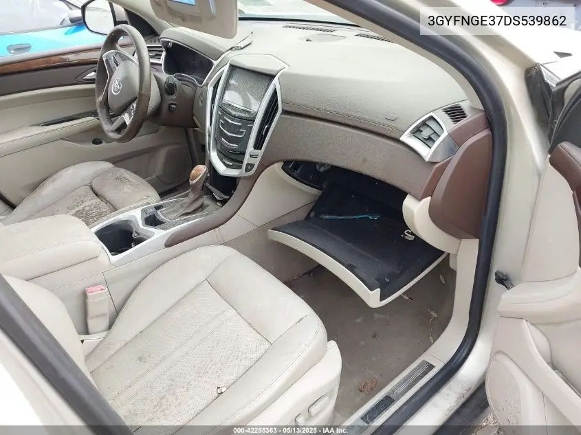 2013 Cadillac Srx Luxury Collection VIN: 3GYFNGE37DS539862 Lot: 42255363