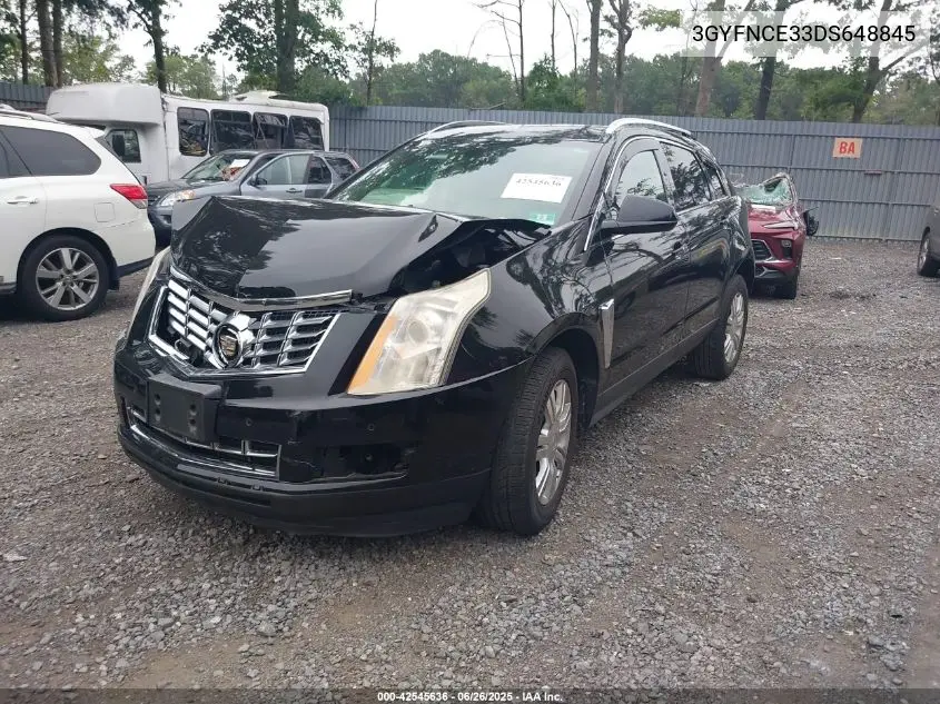 2013 Cadillac Srx Luxury Collection VIN: 3GYFNCE33DS648845 Lot: 42545636