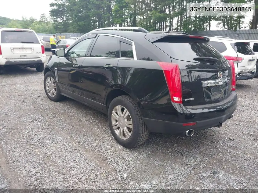 2013 Cadillac Srx Luxury Collection VIN: 3GYFNCE33DS648845 Lot: 42545636