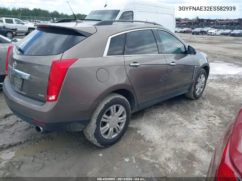 2014 Cadillac Srx Standard VIN: 3GYFNAE32ES582939 Lot: 42249851