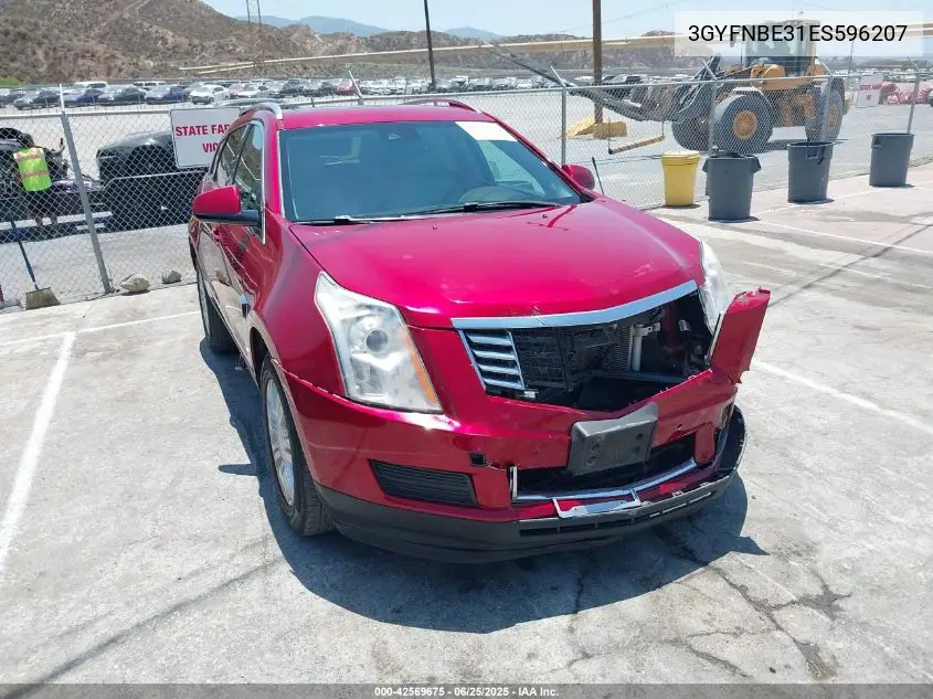 2014 Cadillac Srx Luxury Collection VIN: 3GYFNBE31ES596207 Lot: 42569675