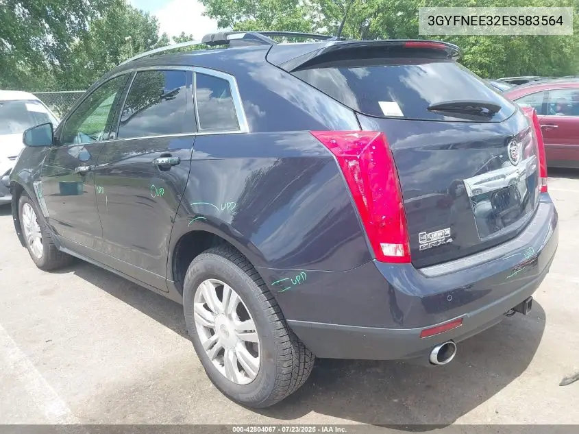 2014 Cadillac Srx Luxury Collection VIN: 3GYFNEE32ES583564 Lot: 42804067