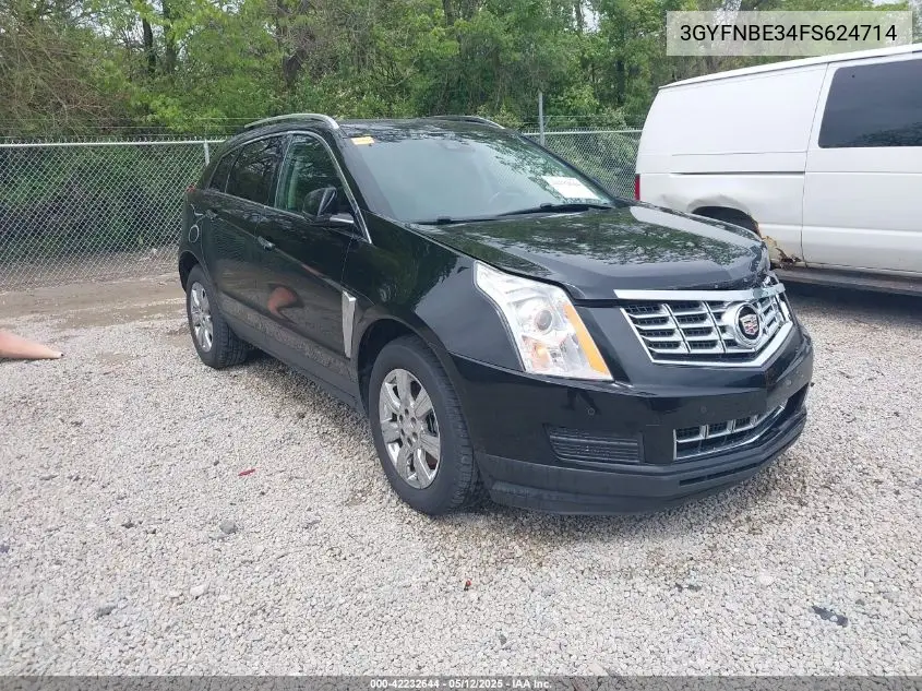 2015 Cadillac Srx Luxury Collection VIN: 3GYFNBE34FS624714 Lot: 42232644