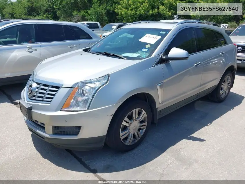 2015 Cadillac Srx Luxury Collection VIN: 3GYFNBE35FS627640 Lot: 42262843