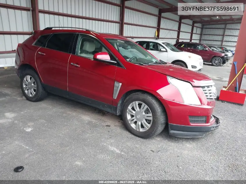 2015 Cadillac Srx Luxury Collection VIN: 3GYFNBE37FS598691 Lot: 42590829