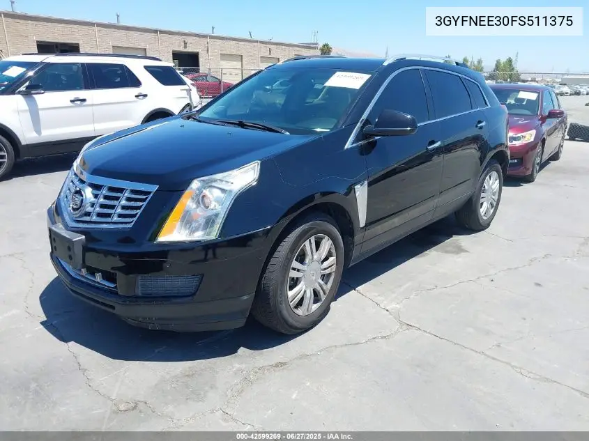 2015 Cadillac Srx Luxury Collection VIN: 3GYFNEE30FS511375 Lot: 42599269