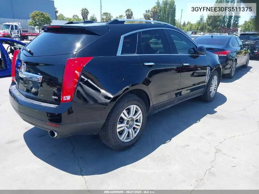 2015 Cadillac Srx Luxury Collection VIN: 3GYFNEE30FS511375 Lot: 42599269
