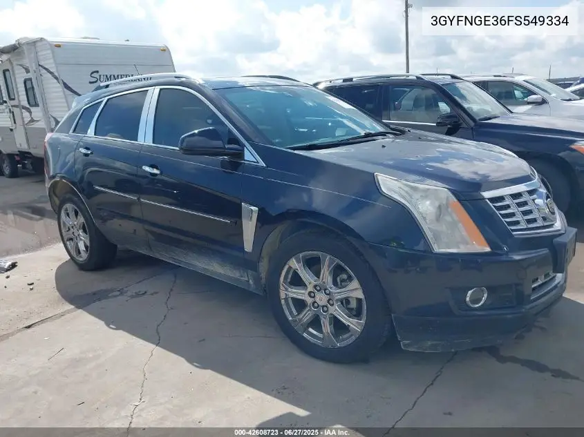 2015 Cadillac Srx Premium Collection VIN: 3GYFNGE36FS549334 Lot: 42608723