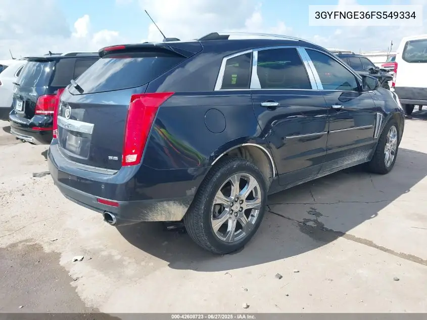 2015 Cadillac Srx Premium Collection VIN: 3GYFNGE36FS549334 Lot: 42608723