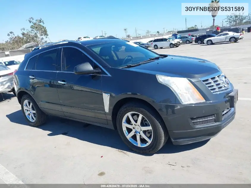 2015 Cadillac Srx Luxury Collection VIN: 3GYFNBE30FS531589 Lot: 42828478