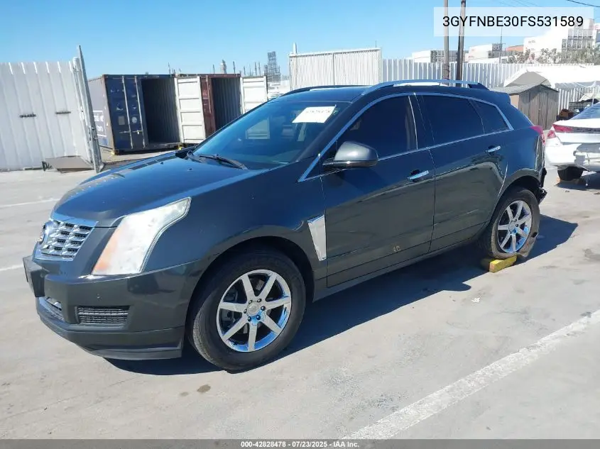 2015 Cadillac Srx Luxury Collection VIN: 3GYFNBE30FS531589 Lot: 42828478