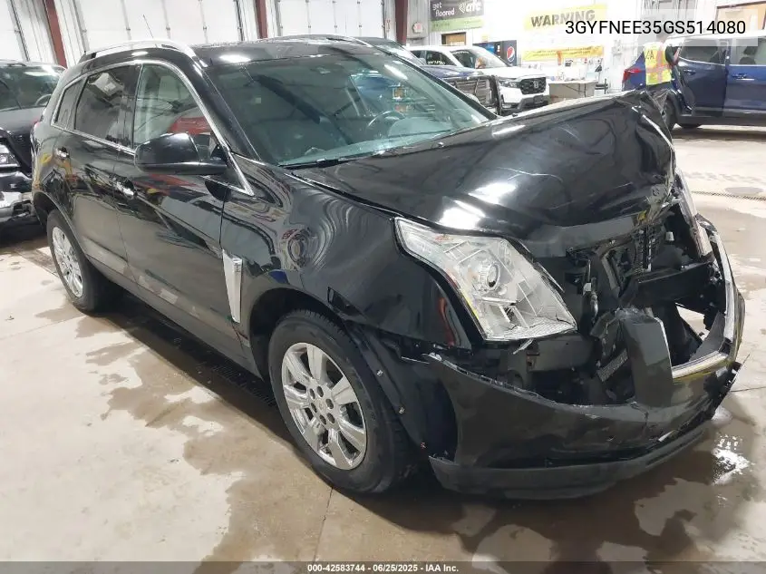 2016 Cadillac Srx Luxury Collection VIN: 3GYFNEE35GS514080 Lot: 42583744