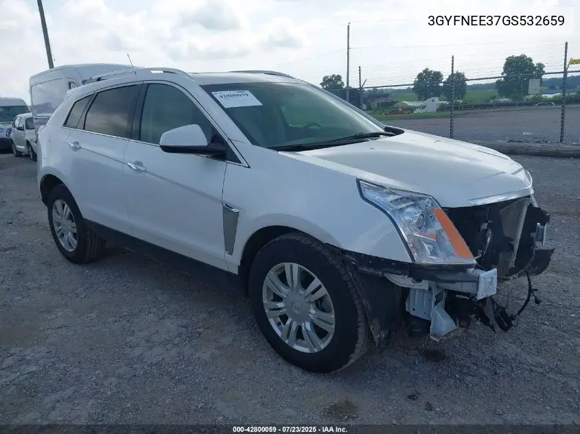 2016 Cadillac Srx Luxury Collection VIN: 3GYFNEE37GS532659 Lot: 42800059
