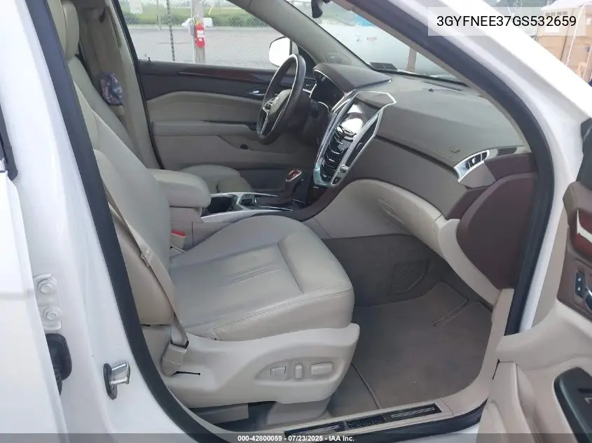 2016 Cadillac Srx Luxury Collection VIN: 3GYFNEE37GS532659 Lot: 42800059