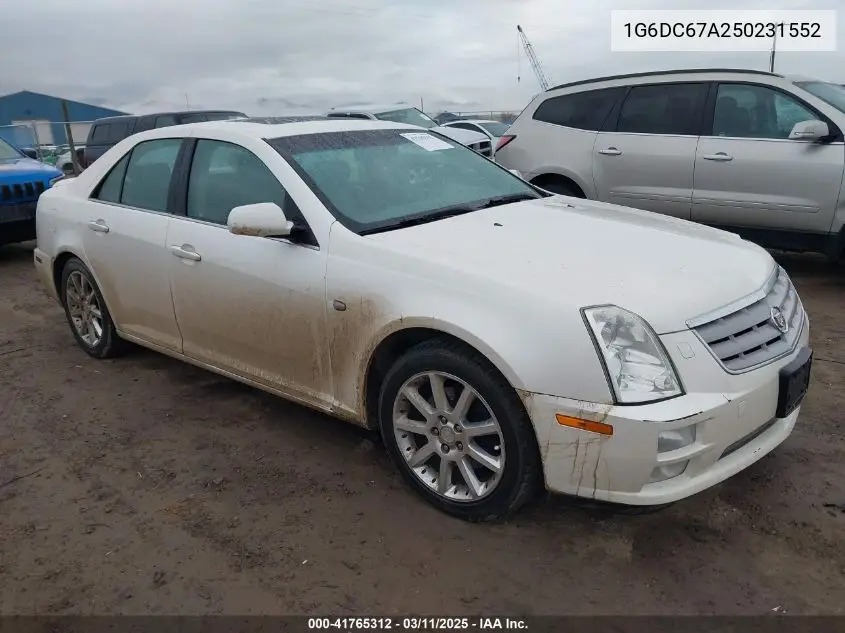2005 Cadillac Sts V8 VIN: 1G6DC67A250231552 Lot: 41765312