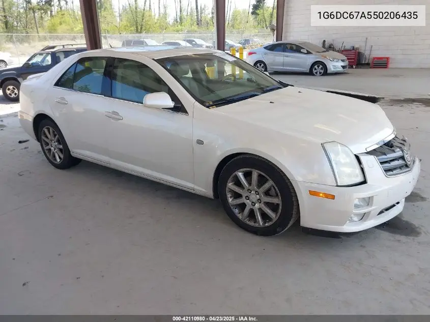 2005 Cadillac Sts V8 VIN: 1G6DC67A550206435 Lot: 42110980