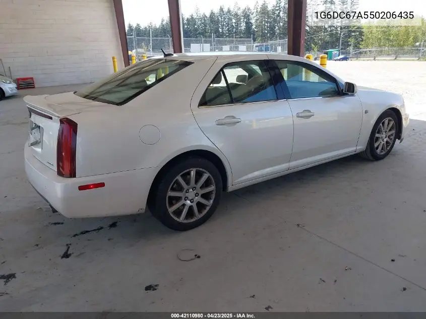 2005 Cadillac Sts V8 VIN: 1G6DC67A550206435 Lot: 42110980