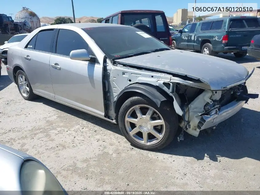 2005 Cadillac Sts V8 VIN: 1G6DC67A150120510 Lot: 42304688