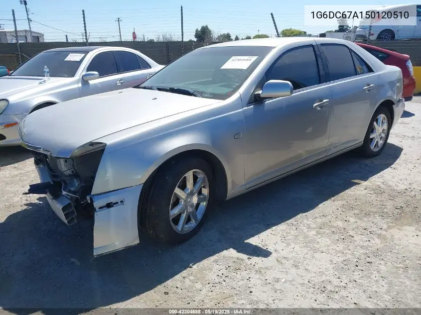 2005 Cadillac Sts V8 VIN: 1G6DC67A150120510 Lot: 42304688
