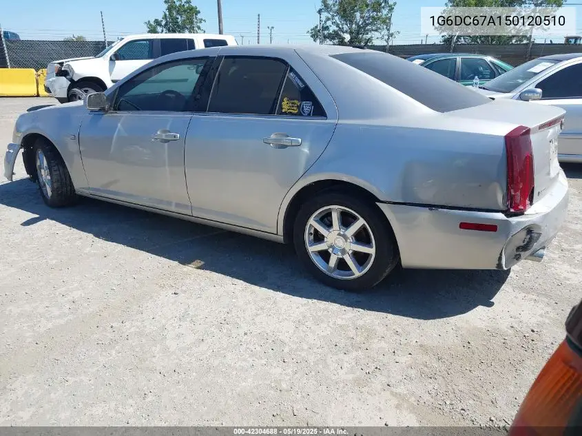 2005 Cadillac Sts V8 VIN: 1G6DC67A150120510 Lot: 42304688