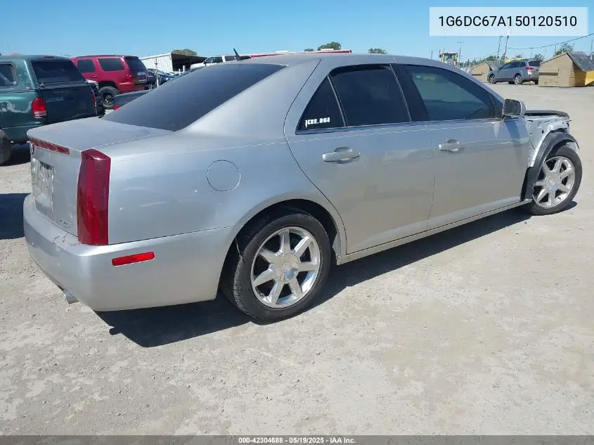 2005 Cadillac Sts V8 VIN: 1G6DC67A150120510 Lot: 42304688