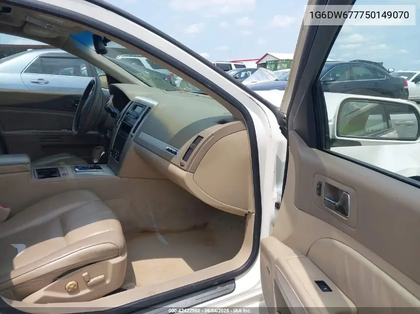 2005 Cadillac Sts V6 VIN: 1G6DW677750149070 Lot: 42422968