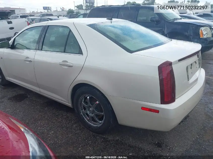 2005 Cadillac Sts V6 VIN: 1G6DW677150232297 Lot: 42471215