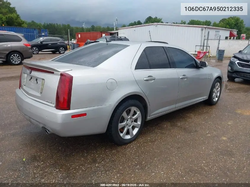2005 Cadillac Sts V8 VIN: 1G6DC67A950212335 Lot: 42515942