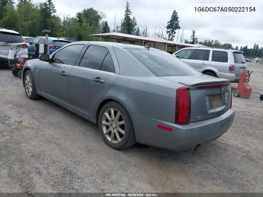 2005 Cadillac Sts V8 VIN: 1G6DC67A050222154 Lot: 42597342