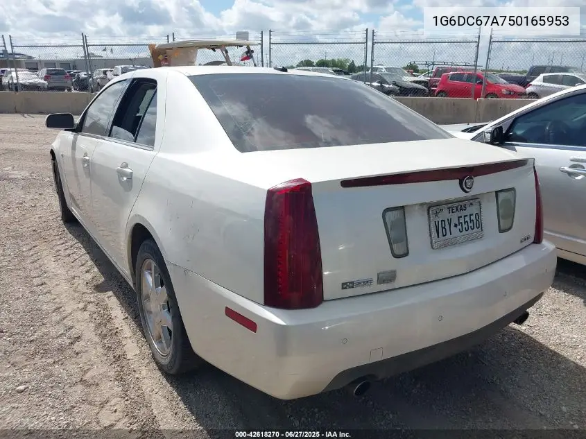 2005 Cadillac Sts V8 VIN: 1G6DC67A750165953 Lot: 42618270