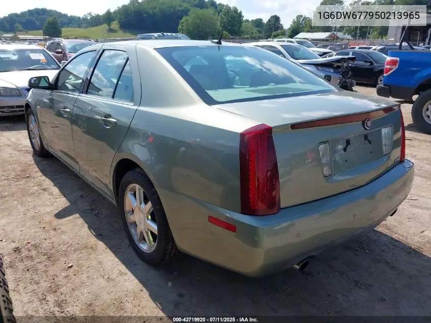 2005 Cadillac Sts V6 VIN: 1G6DW677950213965 Lot: 42719920