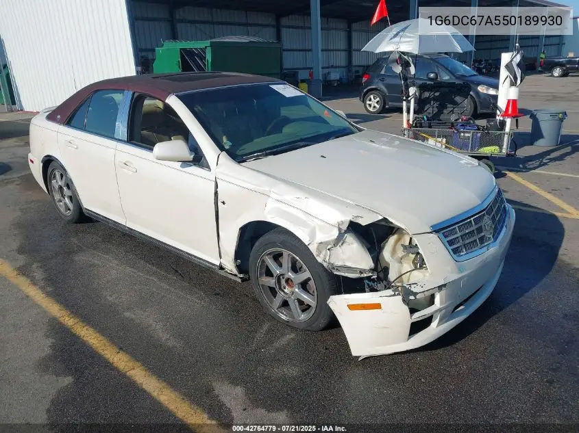 2005 Cadillac Sts V8 VIN: 1G6DC67A550189930 Lot: 42764779