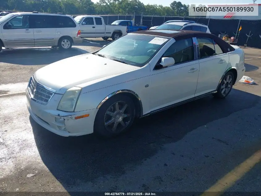 2005 Cadillac Sts V8 VIN: 1G6DC67A550189930 Lot: 42764779