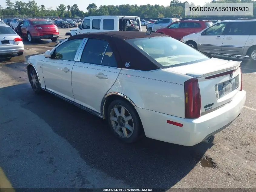 2005 Cadillac Sts V8 VIN: 1G6DC67A550189930 Lot: 42764779