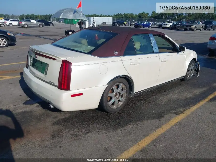 2005 Cadillac Sts V8 VIN: 1G6DC67A550189930 Lot: 42764779