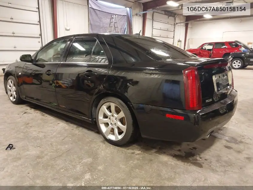 2005 Cadillac Sts V8 VIN: 1G6DC67A850158154 Lot: 42774694