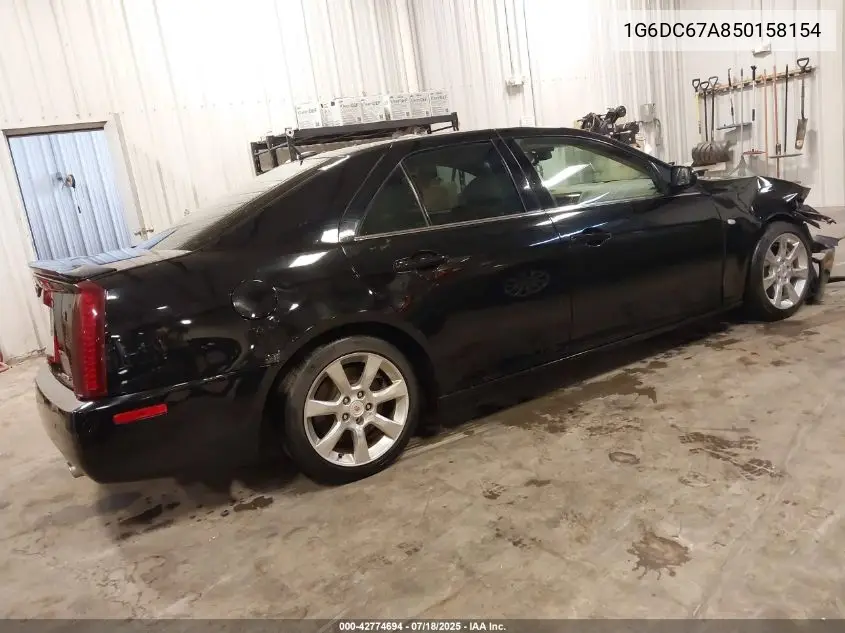 2005 Cadillac Sts V8 VIN: 1G6DC67A850158154 Lot: 42774694