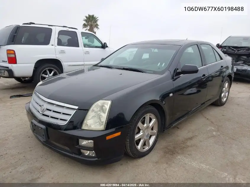 2006 Cadillac Sts V6 VIN: 1G6DW677X60198488 Lot: 42019064